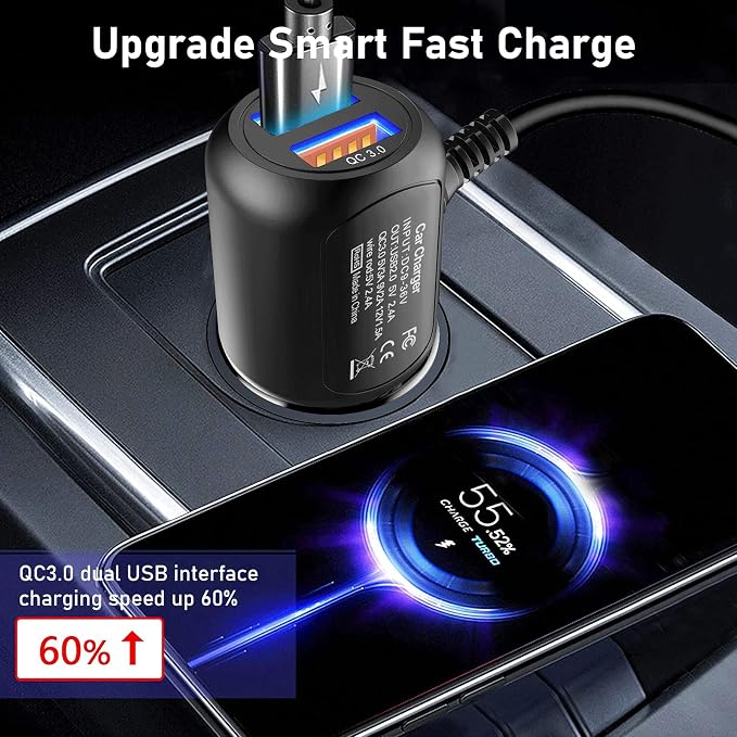 Radar Detector Power Cord, for Uniden Escort Valentine Beltronics Passport Cobr - Image 2