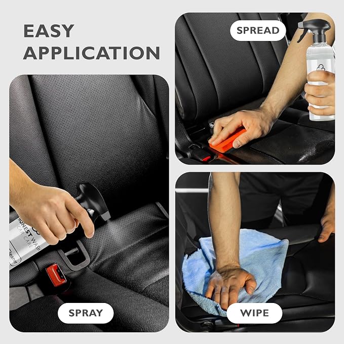 Honest Wash Car Leather Cleaner – Cleans, Conditions, & Restores Leather | - Image 4