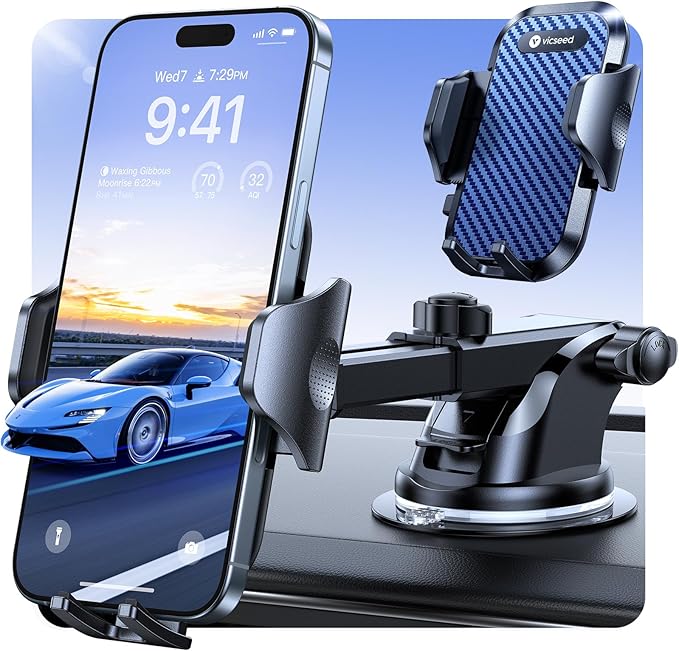 VICSEED Phone Holders for Your Car 2025 Upgraded Car Phone Holder Mount Truck by VICSEED