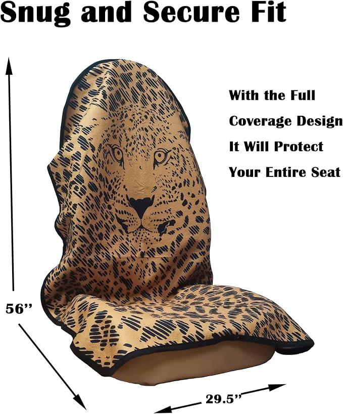 Car Seat Cover Protector Front Seats, - Image 3