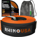Rhino USA Recovery Tow Strap- 31, 518lb Break Strength- Emergency Recovery by RhinoUSAInc