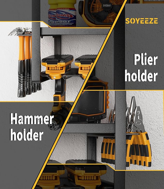 SOYEEZE Power Tool Organizer & Storage Wall Mount - Image 3
