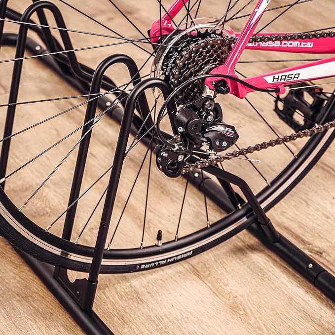 CyclingDeal Bike Rack Floor Parking Bike Stand - Image 5