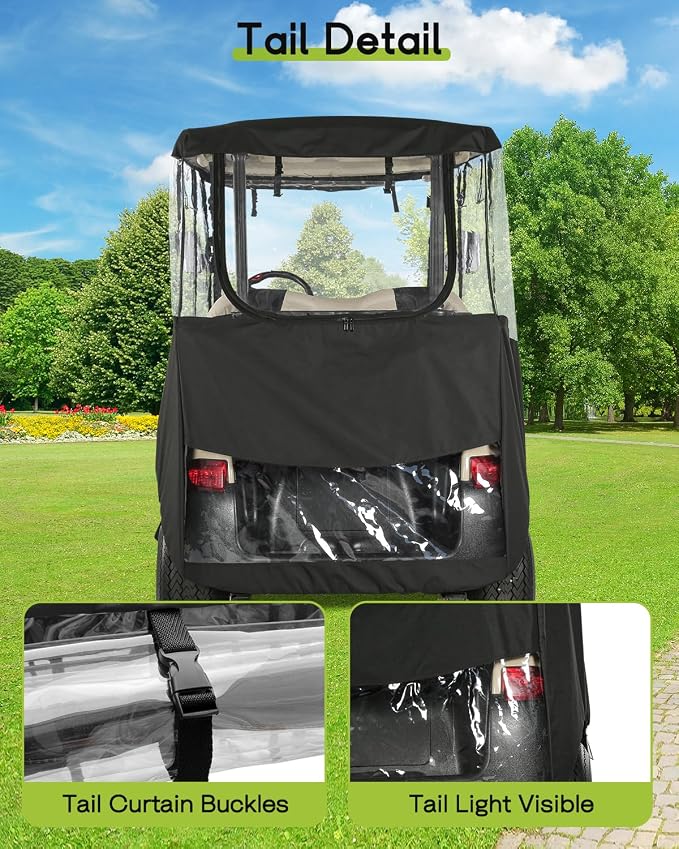 Golf Cart Enclosure 2 Passenger - Image 5