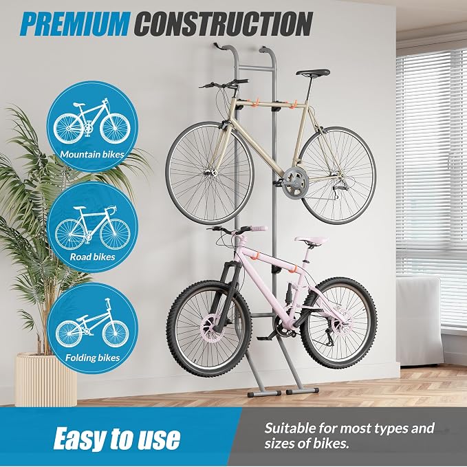 Suchtale 2 Bike Rack, Bicycle Rack, Bike Storage Rack - Image 5