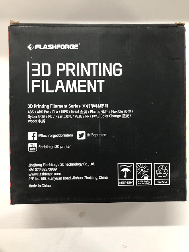 FLASHFORGE PLA Filament 1.75mm Galaxy Matte Black, 3D Printer Filament - Image 10