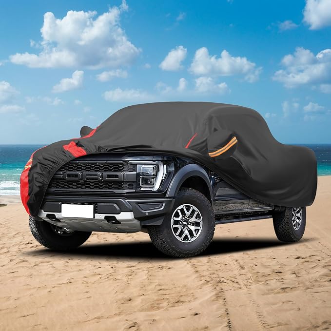 Car Cover Outdoor Automobiles Waterproof All Weater Truck Cover - Image 7