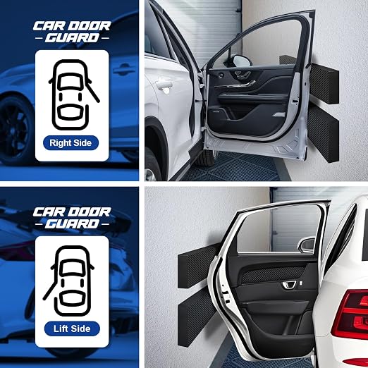 Spurtar Garage Wall Protector, 2 Pack Garage Car Door Protector and Mesh Fabric - Image 4