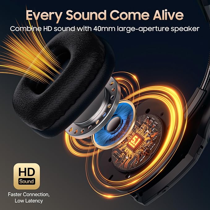 Trucker Bluetooth Headset, Wireless Headset - Image 4