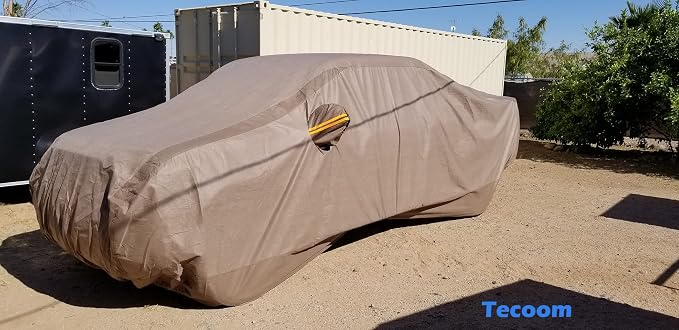 Tecoom Thick Shell Truck Pickup Car Cover Waterproof Windproof - Image 7