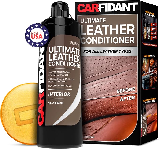 Carfidant Ultimate Leather Conditioner & Restorer by Carfidant