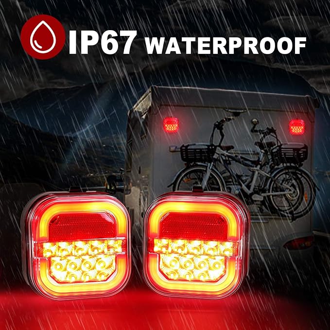 Agrieyes Halo Wireless Trailer Lights, 2 Mounting Options Magnetic Trailer Light - Image 3