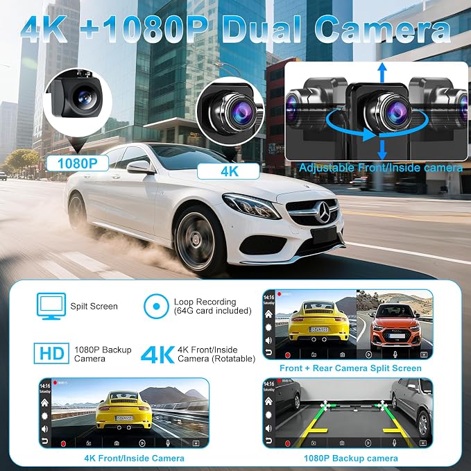 Carplay Screen for Car, 10.26" HD Car Stereo for Apple Carplay & Android Auto - Image 3
