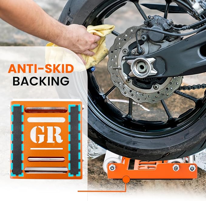 Grand Pitstop Motorcycle Wheel Cleaning Stand - Image 4