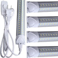LED Shop Light Fixture, 60W 7500LM, 6000K Cold White, 4 Foot T8 Integrated LED by BSKBESTKA