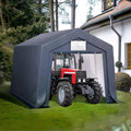 PHI VILLA 10'X15'*8.7' Outdoor Portable Storage Shelter Shed Garage by PHIVILLAThepioneerofcomfortablehouseholdsupplies