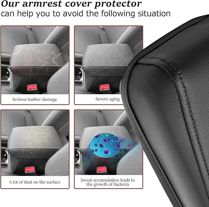 SKTU 2024 Tigua n/ 2024 Taos Accessories Center Console Cover - Image 6