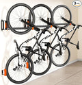 3-Pack Swivel Bike Rack Wall Mount, Bike Hangers by AUBEATY
