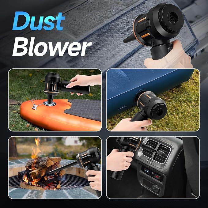 Portable Cordless Mini Car Vacuum Cleaner 16KPa - Image 6