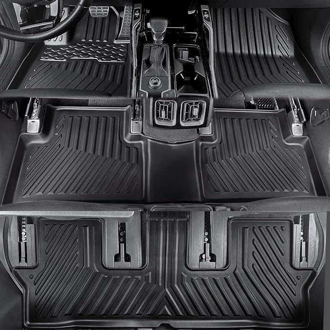 GALVAGNIATE Floor Mats for 2021-2024 2025 Kia Sorento 6-Seat/7-Seat, All - Image 2