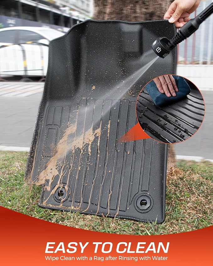 Car Floor Mats for Toyota Corolla: 2009-2013 Cargo Liner, All Weather Car Mats - Image 7