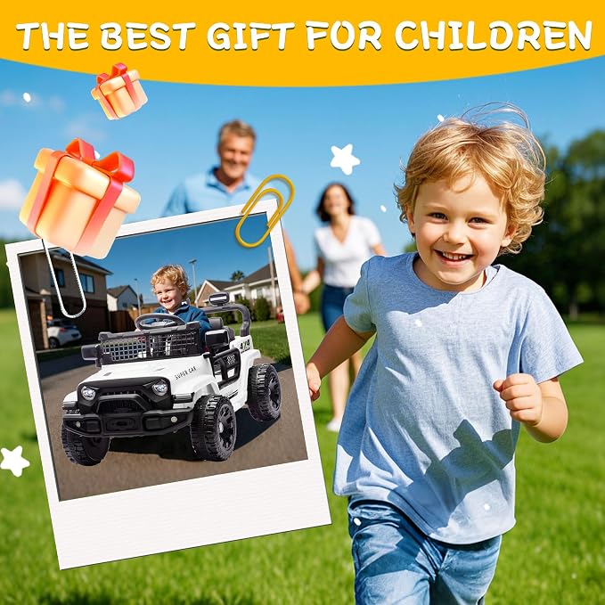 24V Ride on Toys with Parents Control, Ride on TruckCar with Four-Wheel - Image 6