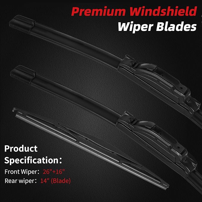 OTUAYAUTO Premium Windshield Wiper Blades - Image 2