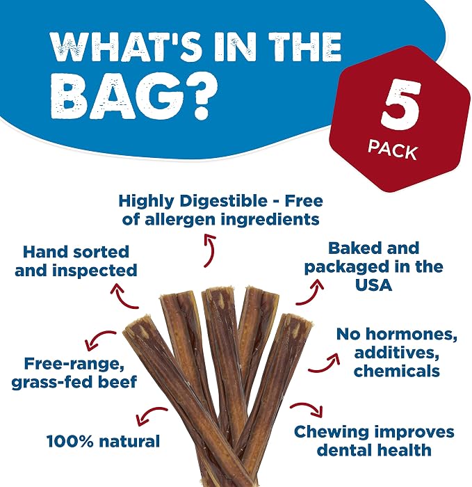 Best Bully Sticks 6 Inch Bully Sticks - Image 2