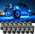 Honalia Rock Lights for Trucks 14 pods, RGB Truck Rock Lights by Honalia