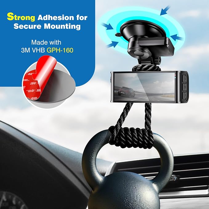 Double-Sided Adhesive Pads for Dash Cam Mount – Made - Image 3