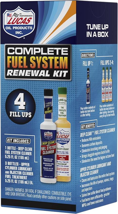Lucas Oil 10966 Complete Fuel System Renewal Kit by LucasOil