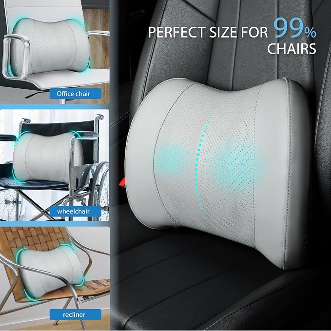 Classic Memory Foam Lumbar Cushion Provides Excellent Back Support and Pain - Image 7