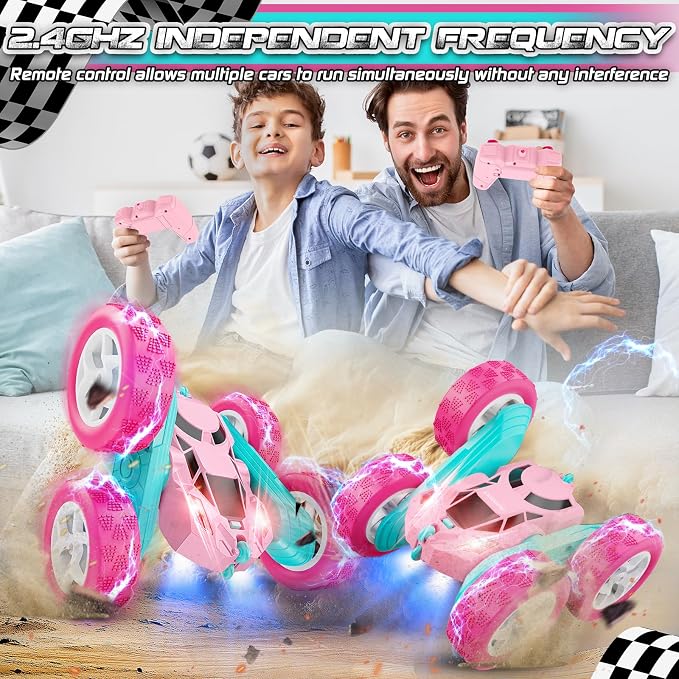 Pink Remote Control Car for Girls - Image 6
