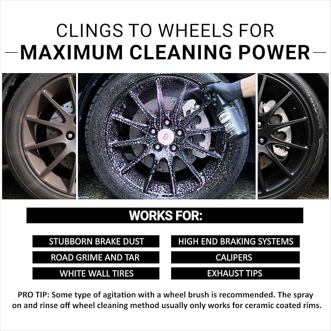CAR GUYS Wheel Cleaner | Effective Rim and Tire Cleaner | Safe & Versatile - Image 4