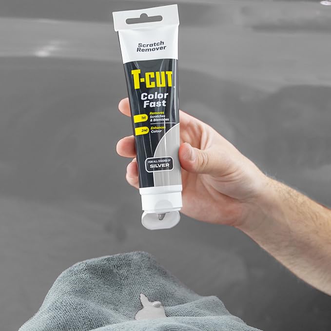 T-Cut Color Fast Silver Car Wax Polish Scratch Remover Color Enhancer, 5.3 Oz - Image 3