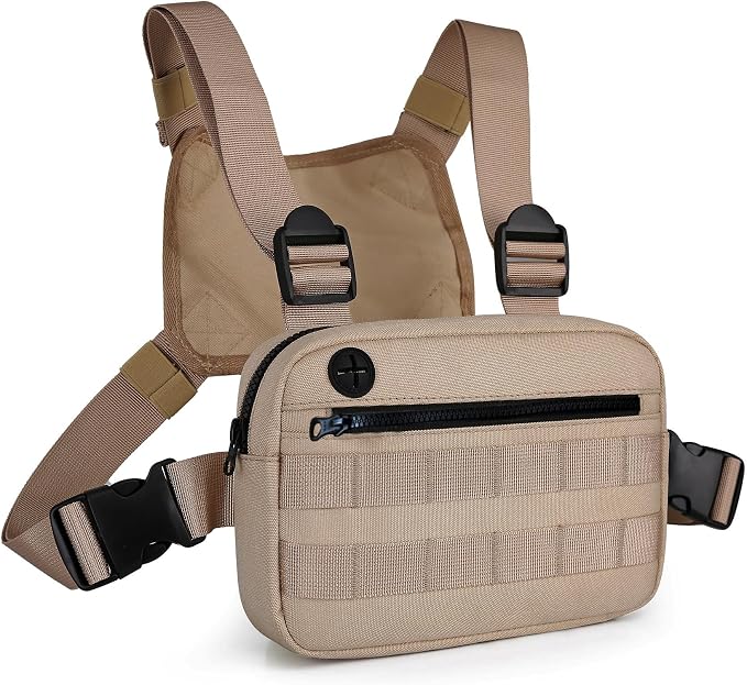 Outdoor Chest Bag For Men, EDC Chest Pack by OutdoorSportsGear