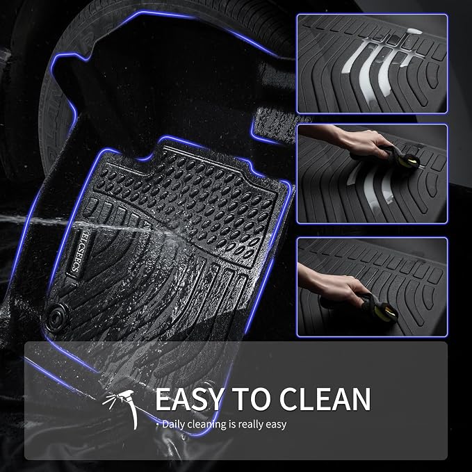 KELCSEECS Floor Mats Custom for 2011-2023 Dodge Charger AWD/Chrysler 300 - Image 7