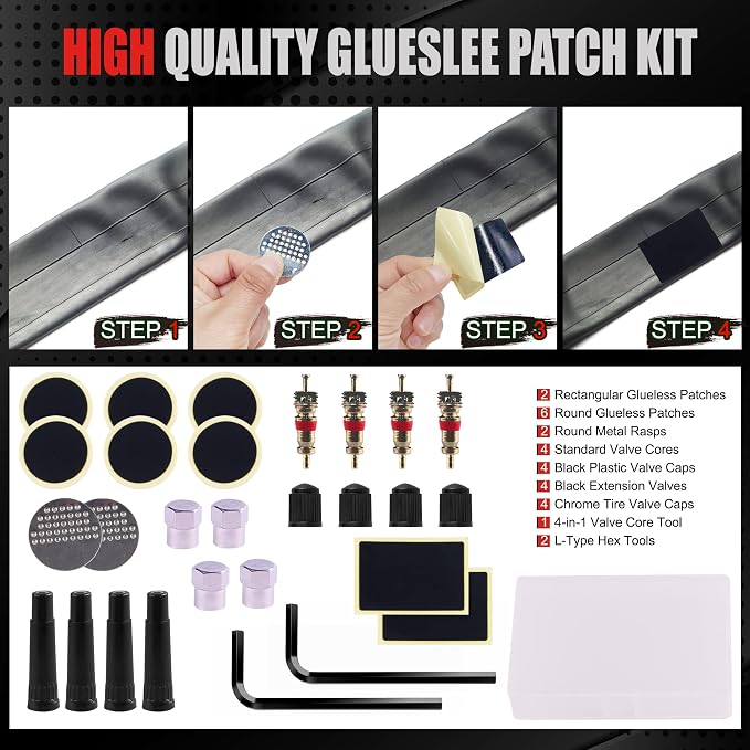Heavy Duty Tire Repair Tools Kit - Image 7