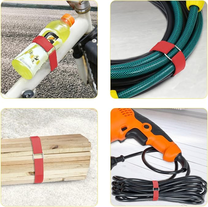 1"x16ft Hook and Loop Straps - Image 5