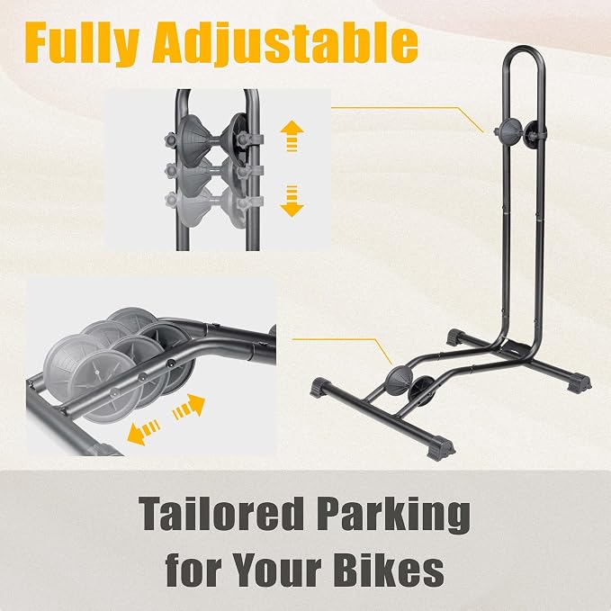 CyclingDeal Bike Floor Stand Parking Rack - Image 6