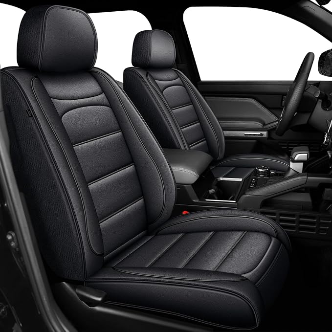 AOMSAZTO Ford Ranger Seat Covers: Front Seat Covers Custom Fit 2019 2020 2021 by AOMSAZTO