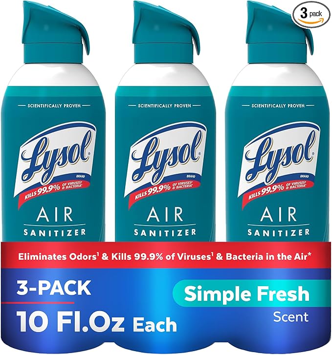 Lysol Air Sanitizer Spray with Odor Eliminator by Lysol