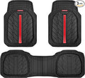 CAR PASS Tire Tread DeepDish Rubber Floor Mats by CARPASS