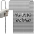 VVOKGO Rebar-Stakes-12-Inch J Hook Galvanized Tent Stakes Heavy Duty, Camping by VVOKGO