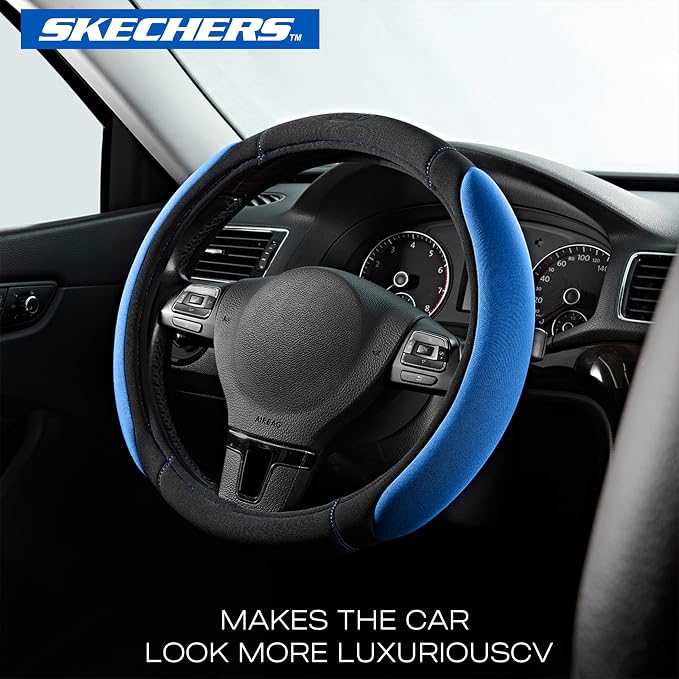 Skechers Steering Wheel Cover, Memory Foam Car Steering Wheel Cover, - Image 3