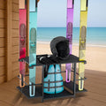 Water Ski Storage Rack – Garage Ski Rack Freestanding Organizer by Unknown