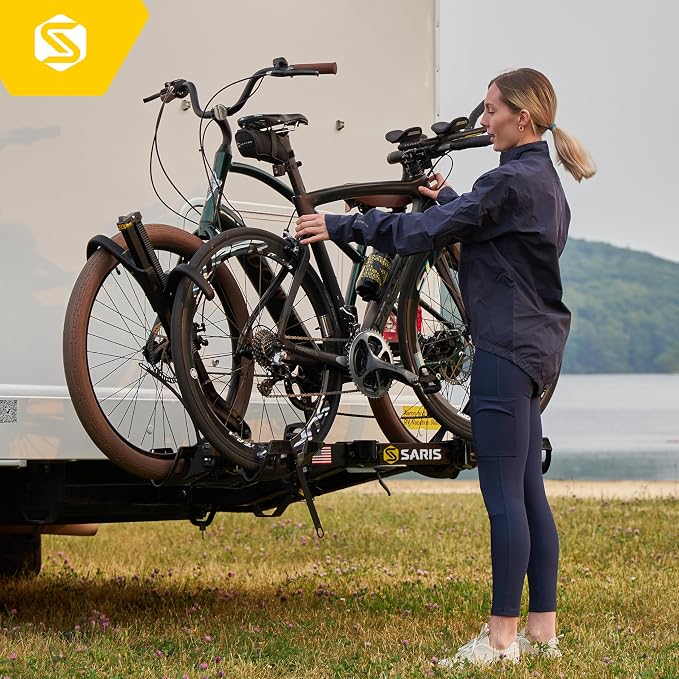 Saris SuperClamp G3 2-Bike HD Hitch Rack – Lightweight Platform Bike Carrier - Image 8