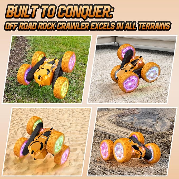 Remote Control Car, 360° Rotating 2.4GHz Fast Stunt RC Cars - Image 6