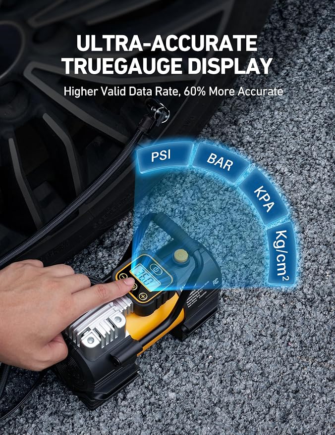 AstroAI Tire Inflator Portable Air Compressor Tire Pump - Image 7