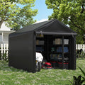 EROMMY 5x7 FT Carport Storage Shed, Heavy Duty Outdoor Storage Shed by EROMMY
